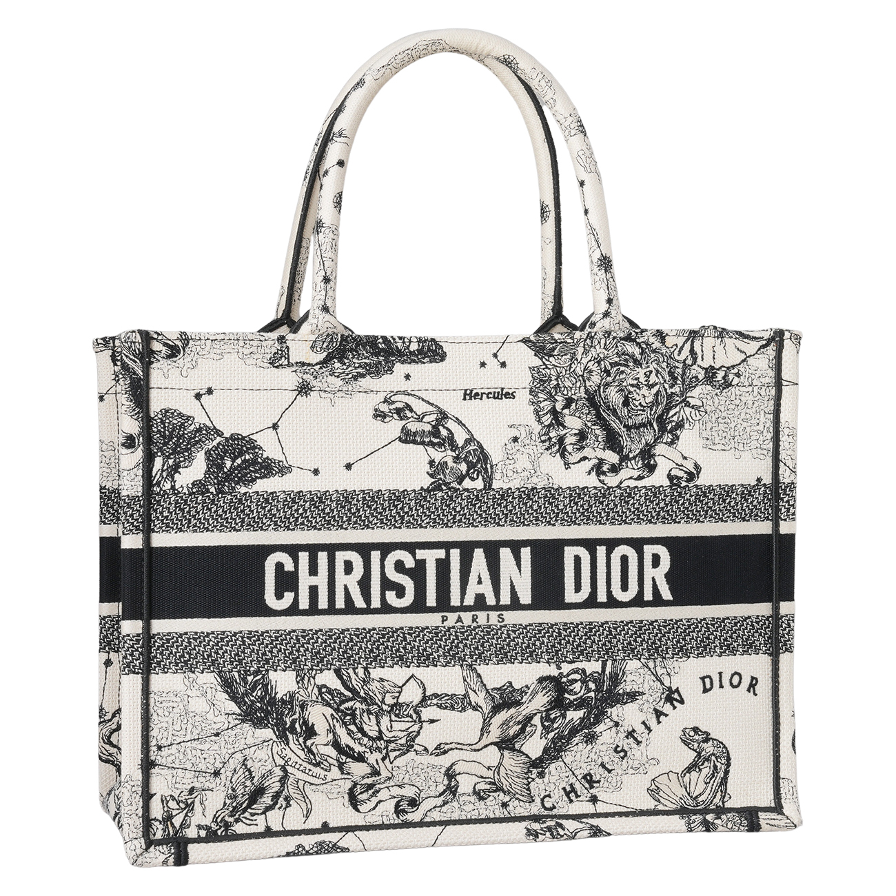 CHRISTIAN DIOR(USED)디올 조디악 북토트 미듐